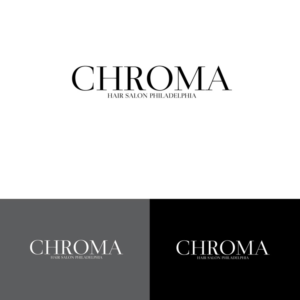 Logo Design by DesignDUO for Chroma Hair Salon | Design: #13569700