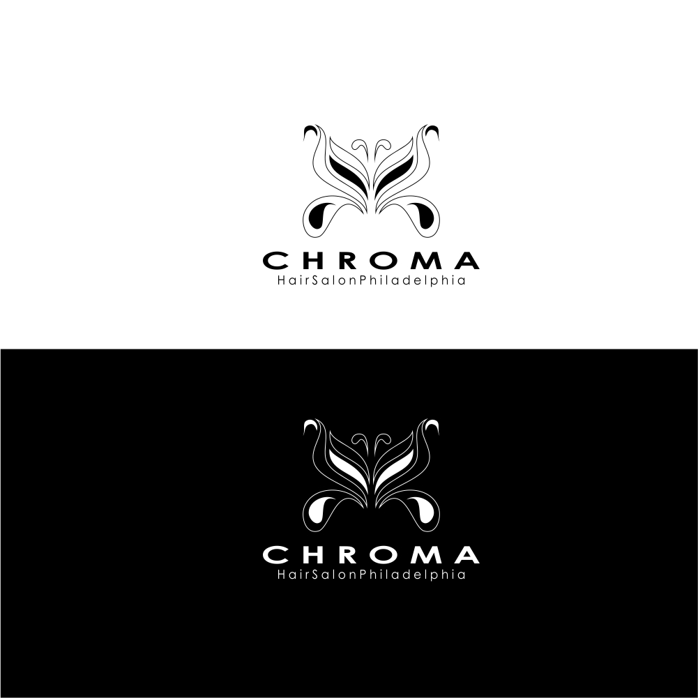 Logo Design by indra cahyana for Chroma Hair Salon | Design #13550849