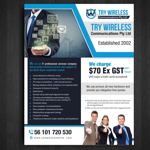 Flyer Design by creative.bugs for this project | Design #13540264