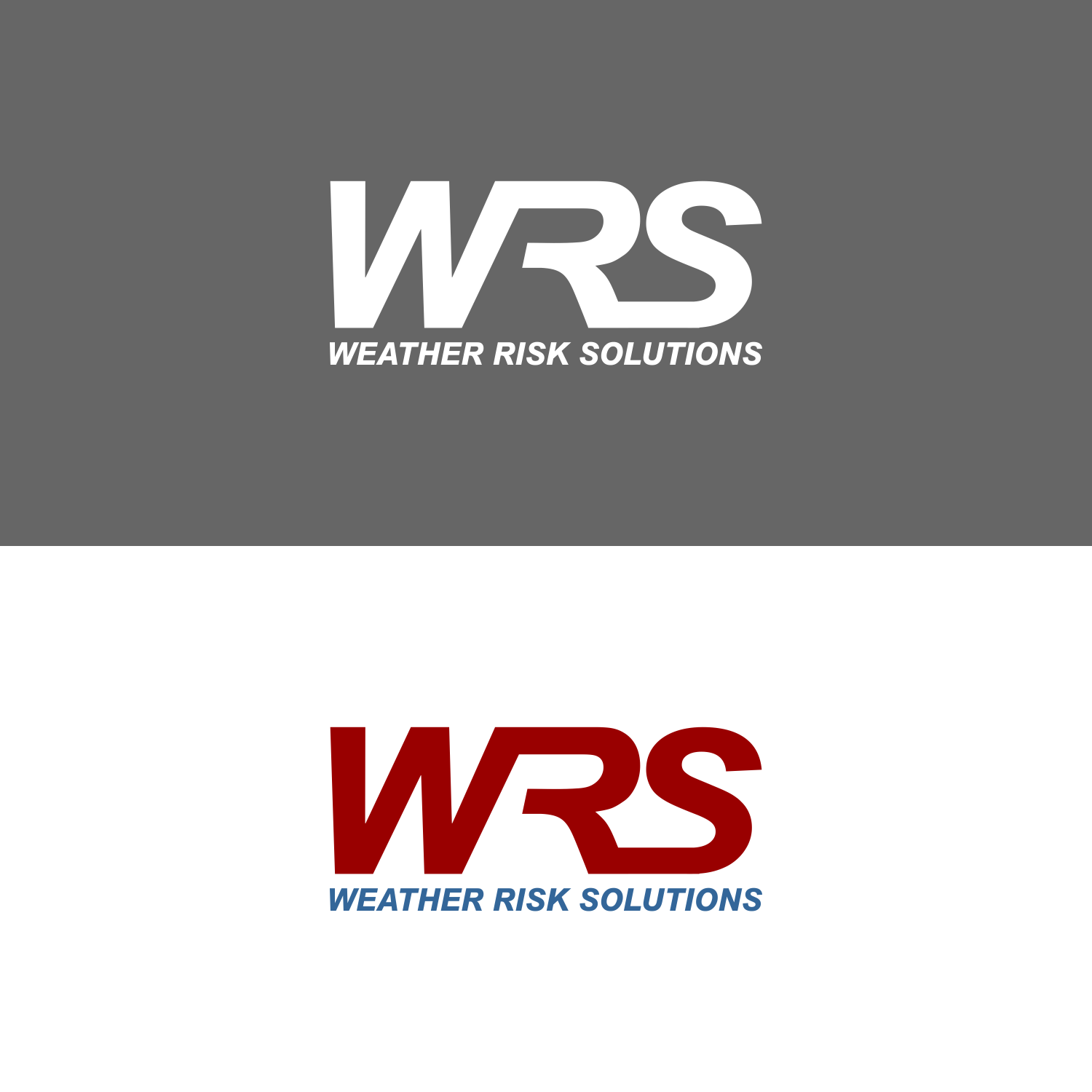 Logo Design by suji07 for Weather Risk Solutions | Design #13636776
