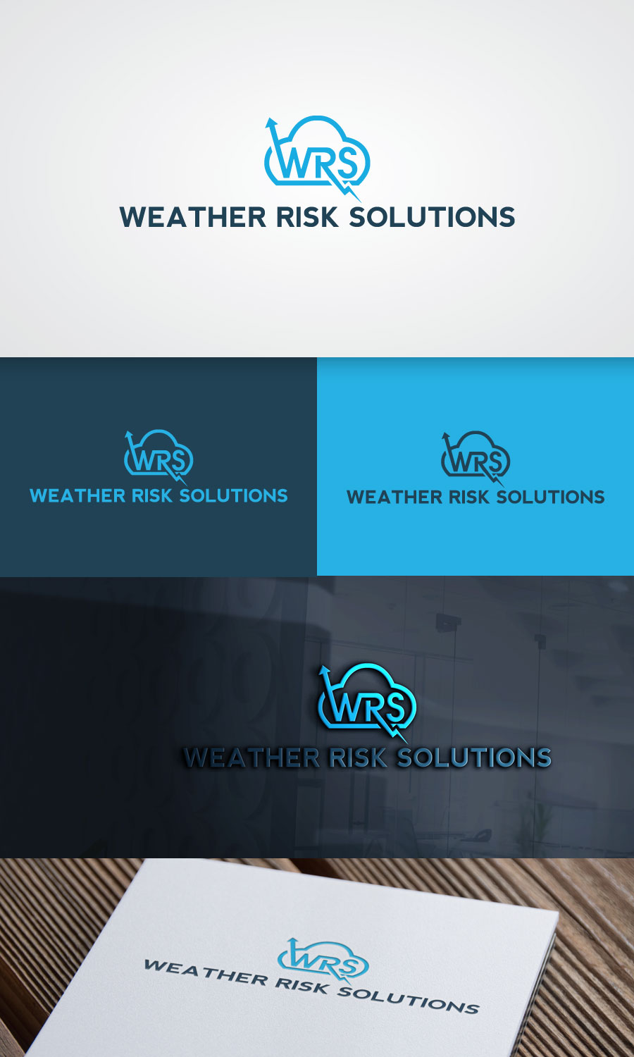 Diseño de Logo por tigertwist para Weather Risk Solutions | Diseño #13559046