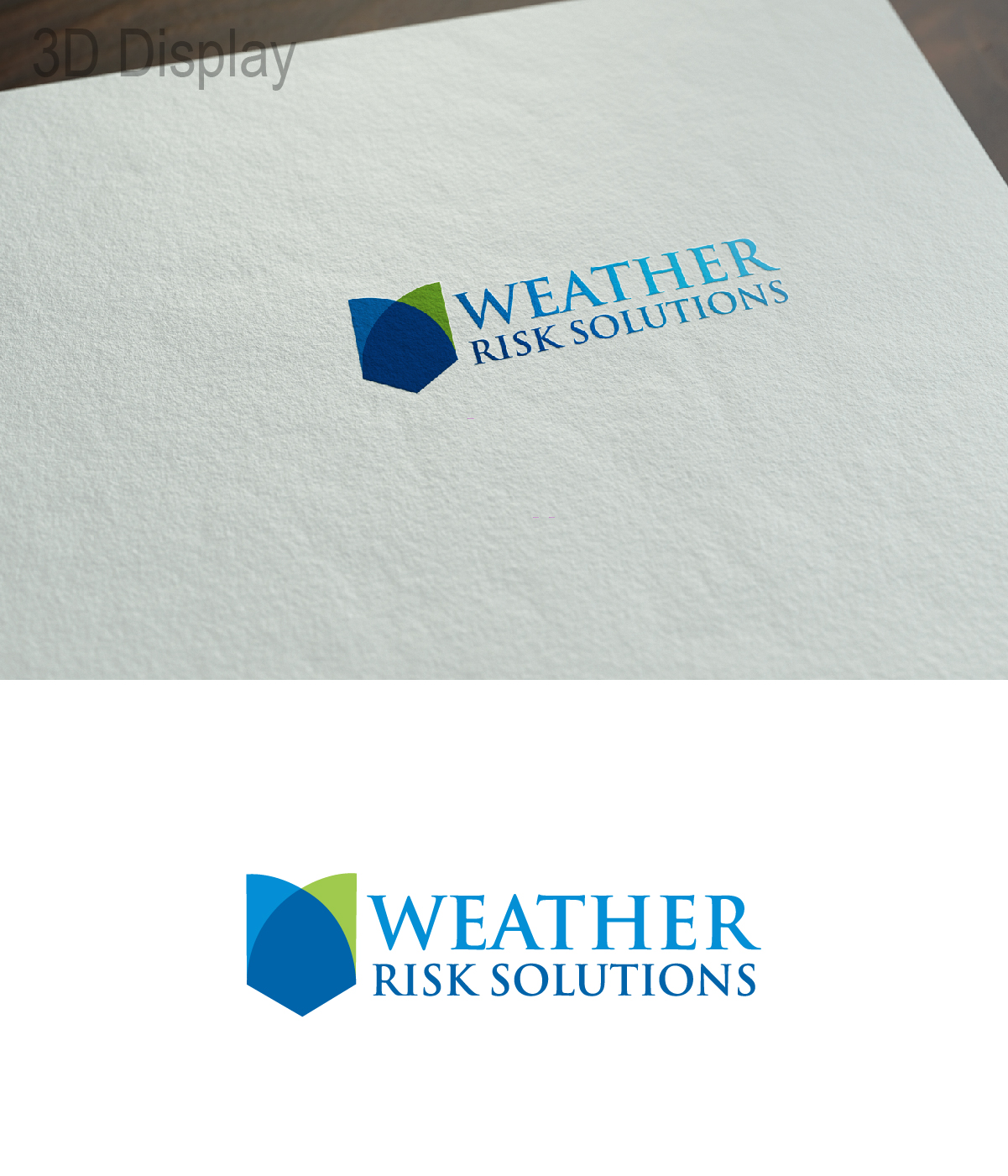 Logo-Design von 3Guys für Weather Risk Solutions | Design #13580736