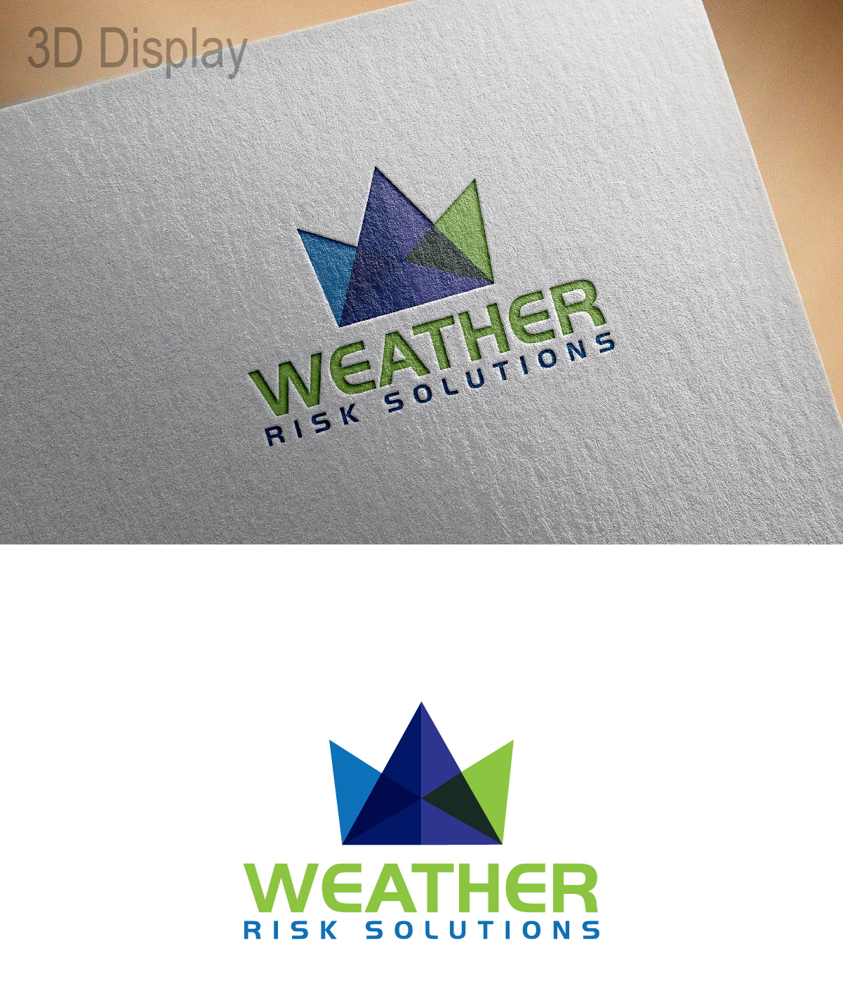 Logo-Design von 3Guys für Weather Risk Solutions | Design #13580737