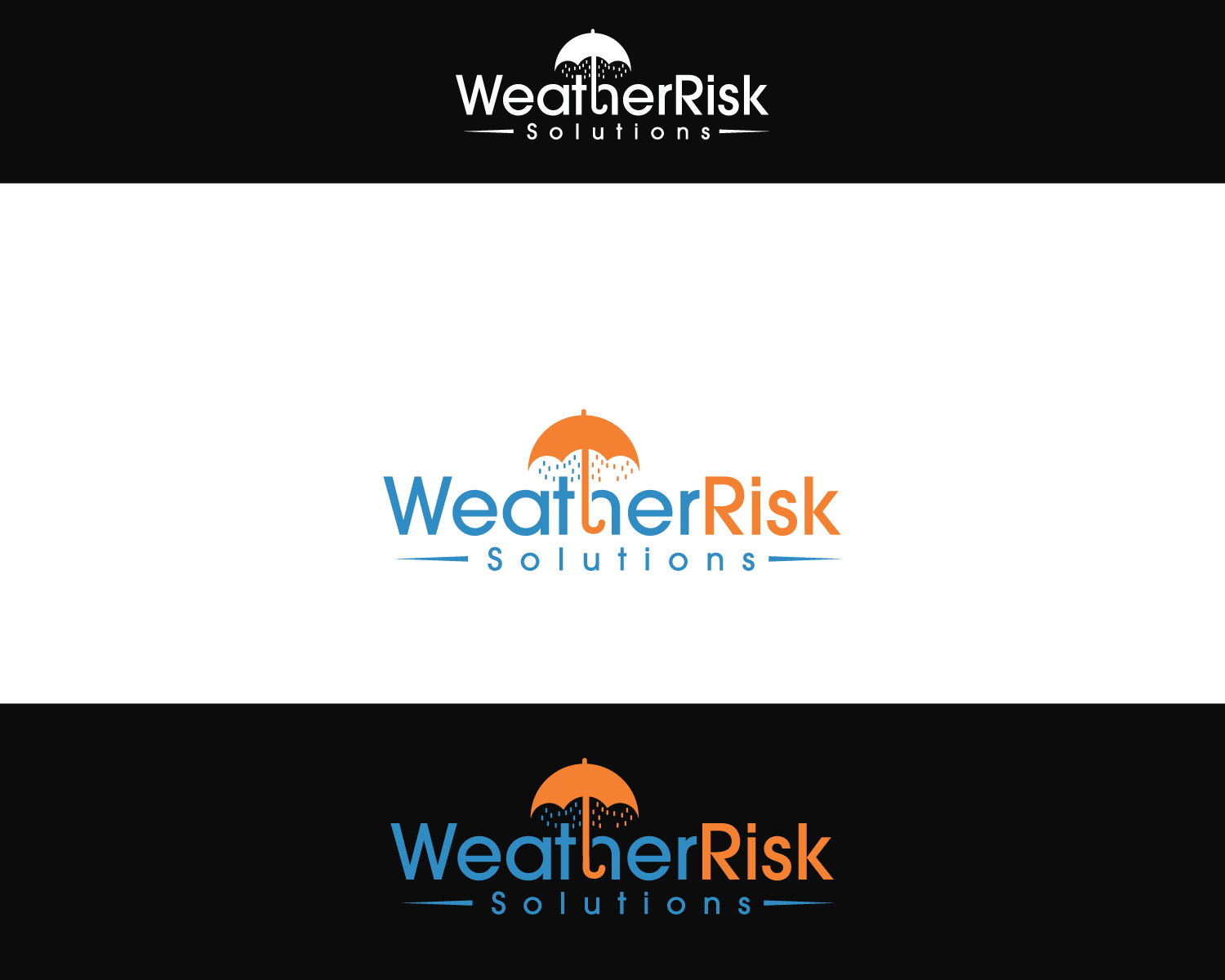 Logo Design by Atec for Weather Risk Solutions | Design #13556921