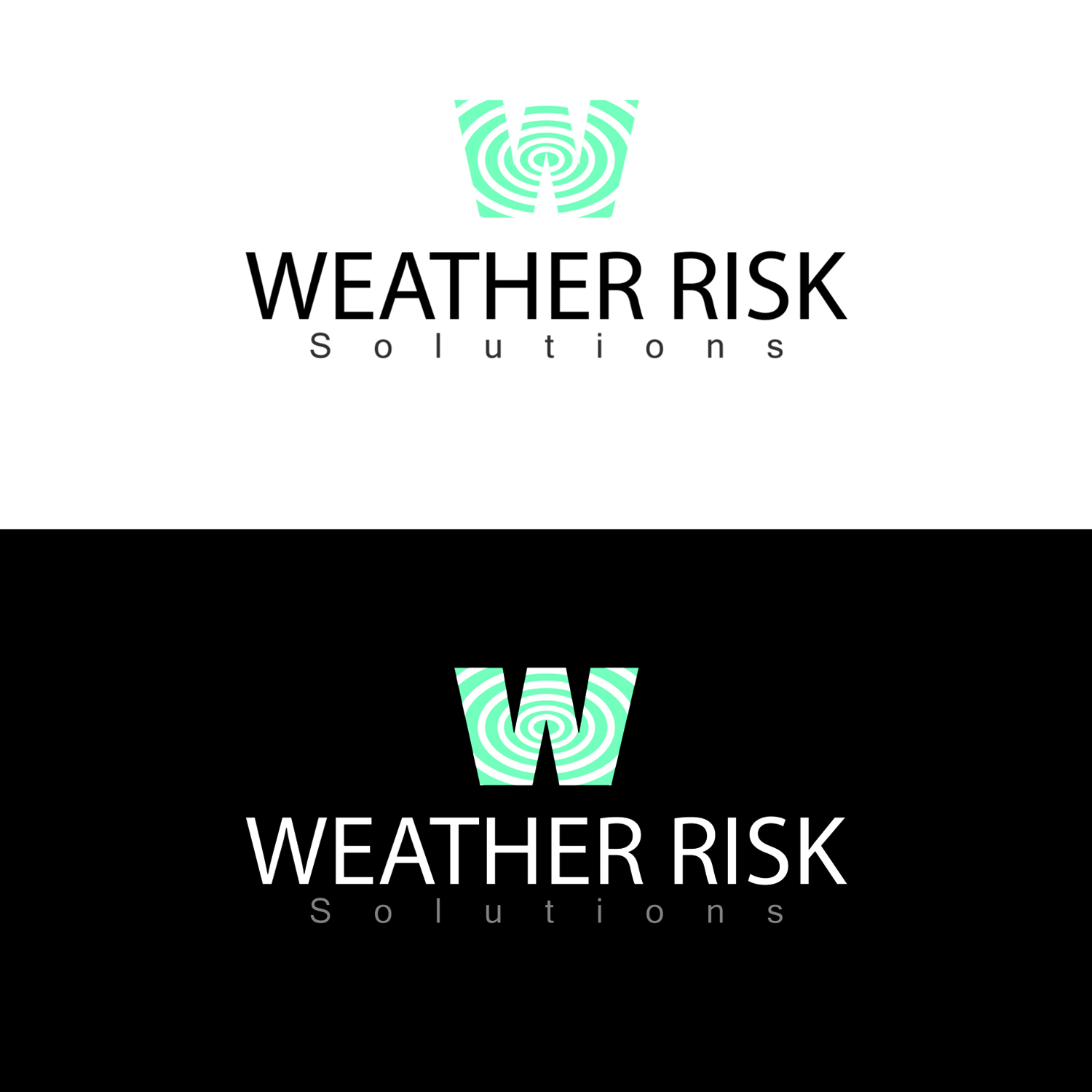 Logo Design by Taiki Design for Weather Risk Solutions | Design #13574204