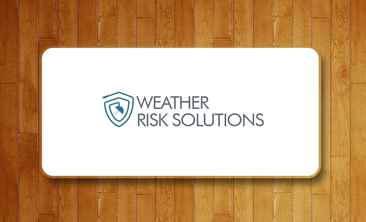 Logo Design by moqeem.naqvi for Weather Risk Solutions | Design #13552438