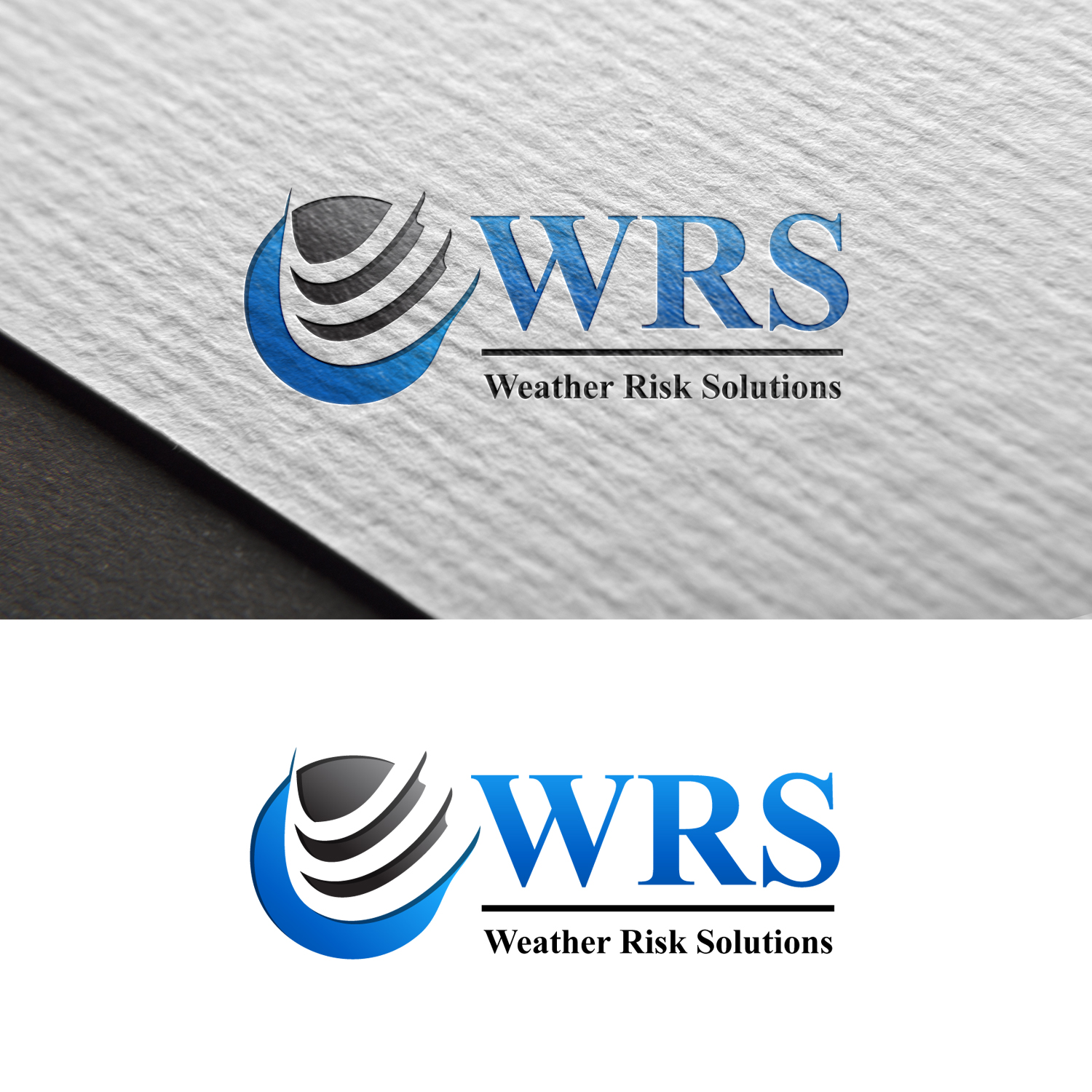 Logo Design by Next Screen Infotech for Weather Risk Solutions | Design #13584609