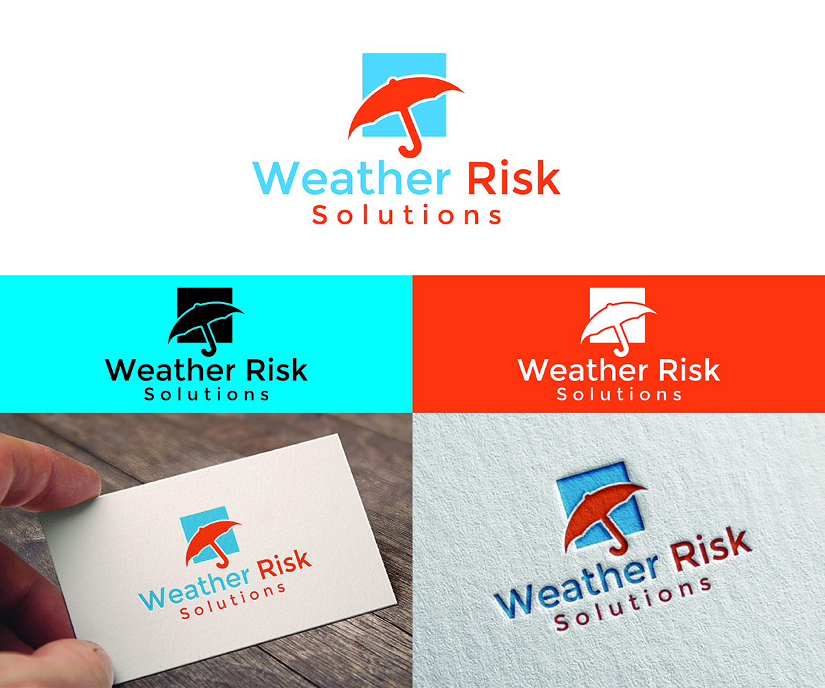 Logo-Design von Logico Artlines für Weather Risk Solutions | Design #13554275