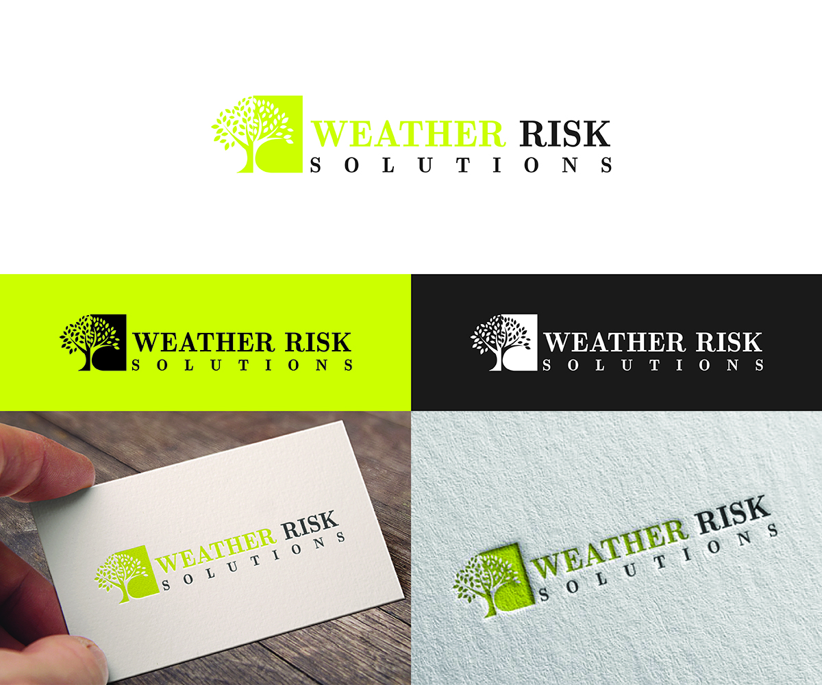 Diseño de Logo por Logico Artlines para Weather Risk Solutions | Diseño #13554277