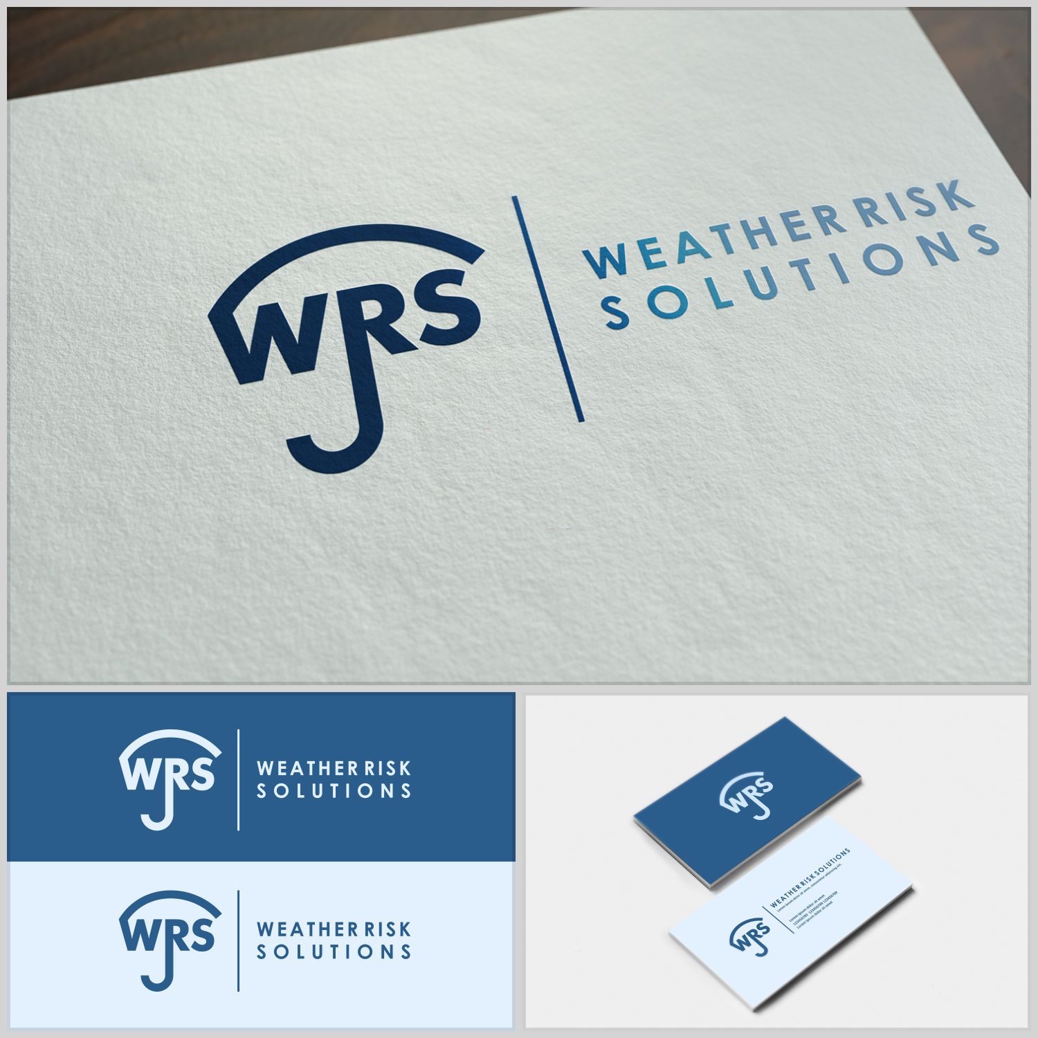 Logo Design by bisbidesign for Weather Risk Solutions | Design #13643511