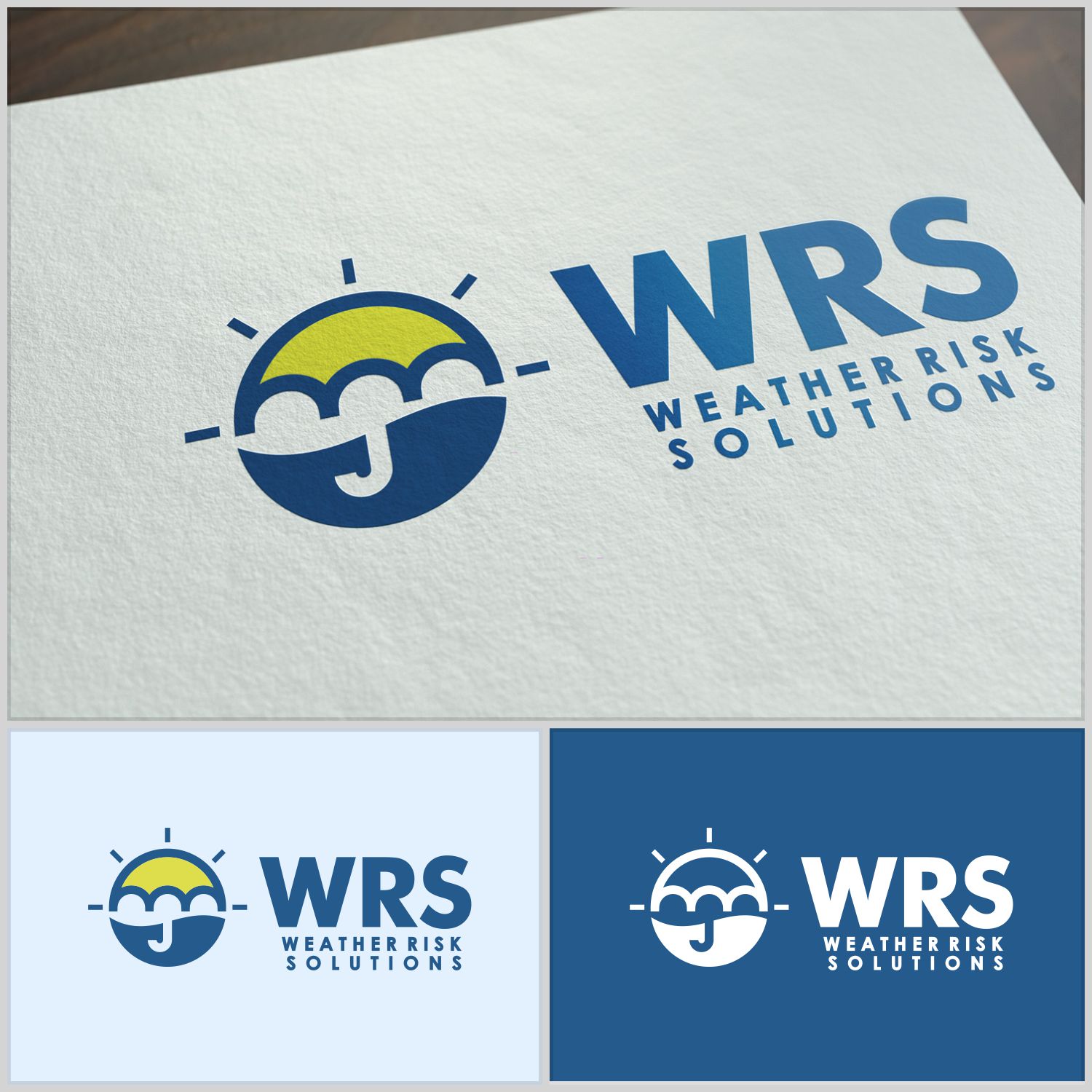Logo Design by bisbidesign for Weather Risk Solutions | Design #13644430