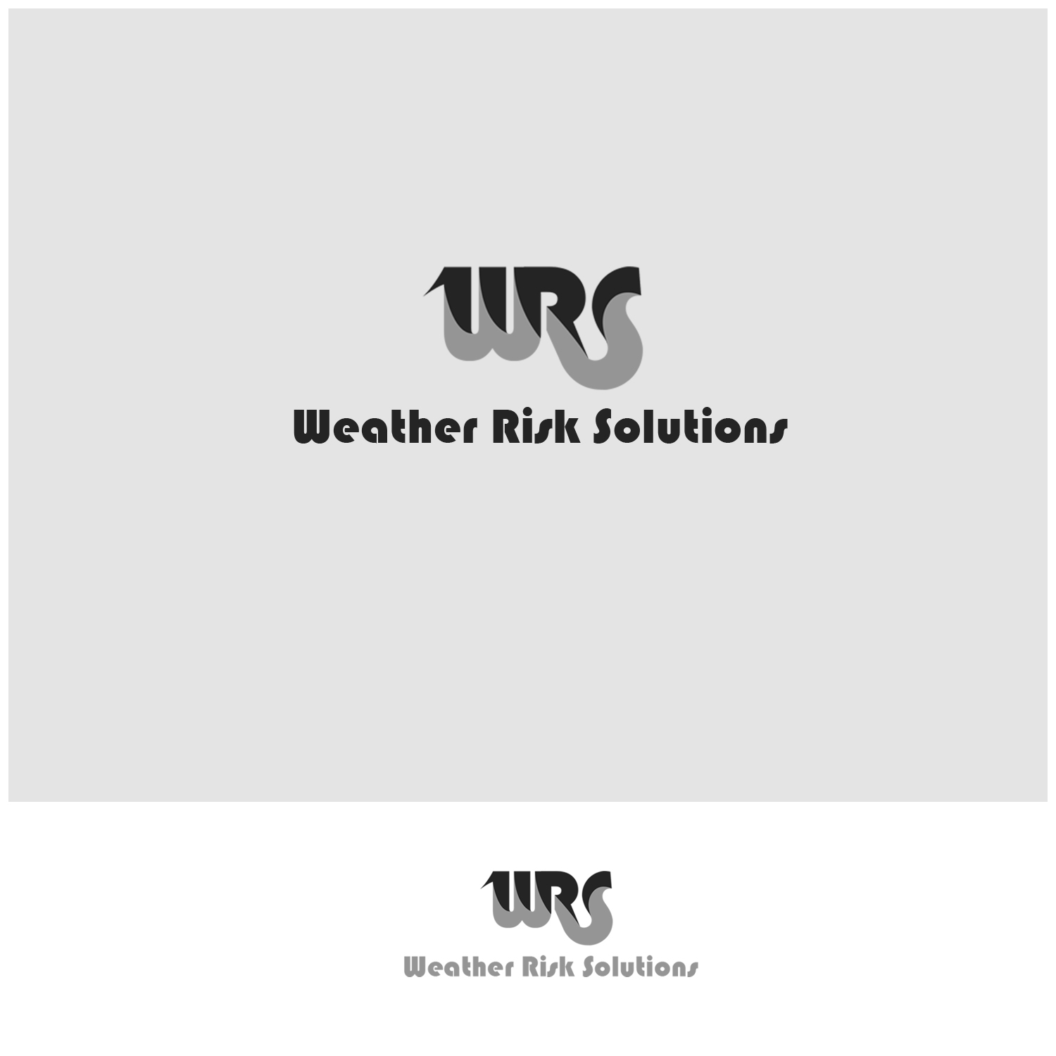 Logo-Design von melvz03designer für Weather Risk Solutions | Design #13561707