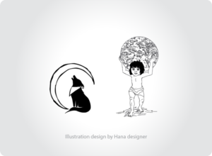 Illustration Design by Hana for this project | Design: #13569266