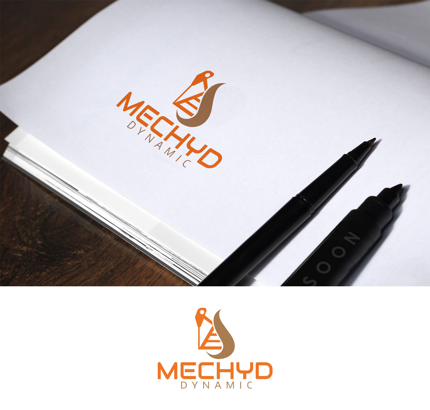 Logo Design by Impressive Sol for MECHYD DYNAMIC | Design #13542301