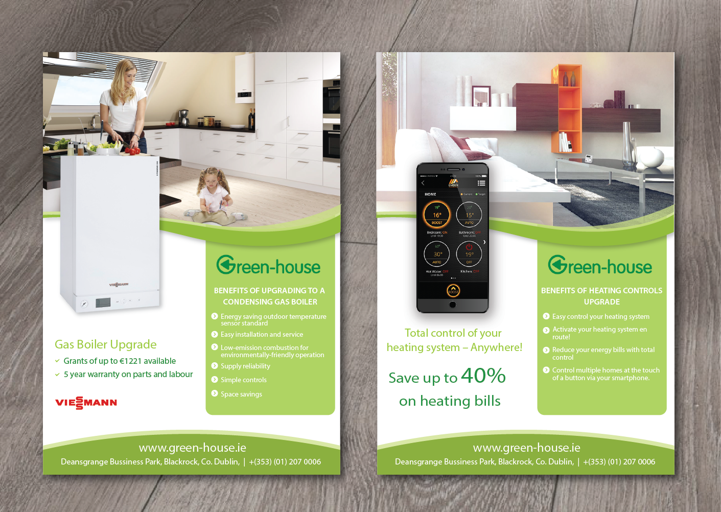 Flyer Design by alex989 for Green-house Renewable Energy | Design #13627639