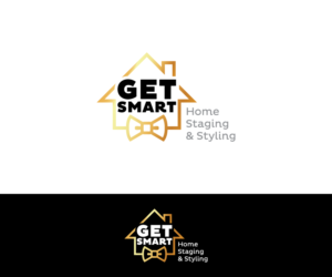 Logo Design by Tishert for Get Smart Home Staging & Styling | Design: #13629717