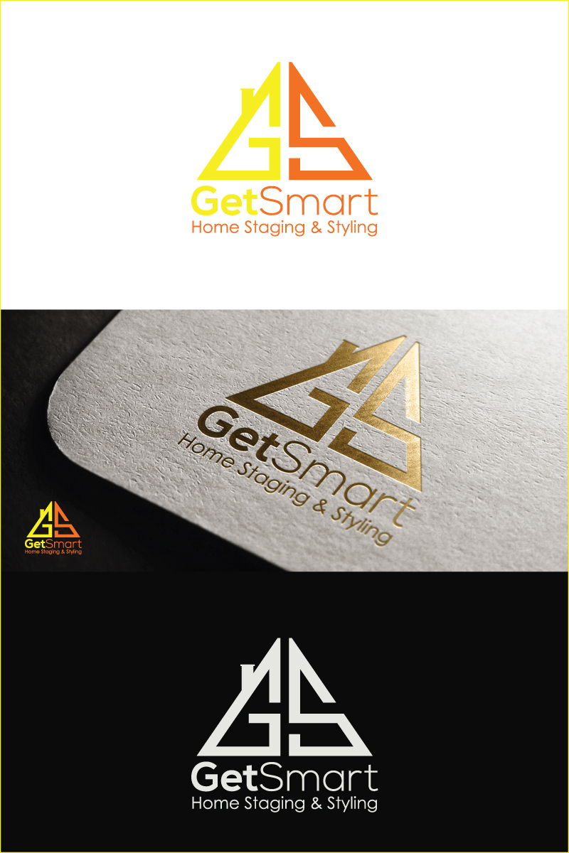 Logo Design by noishotori for Get Smart Home Staging & Styling | Design #13607458