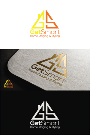 Logo Design by noishotori for Get Smart Home Staging & Styling | Design: #13607458