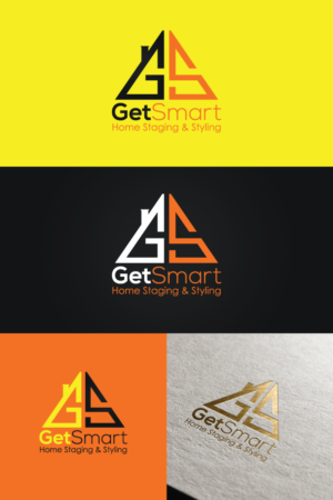 Logo Design by noishotori for Get Smart Home Staging & Styling | Design: #13725724