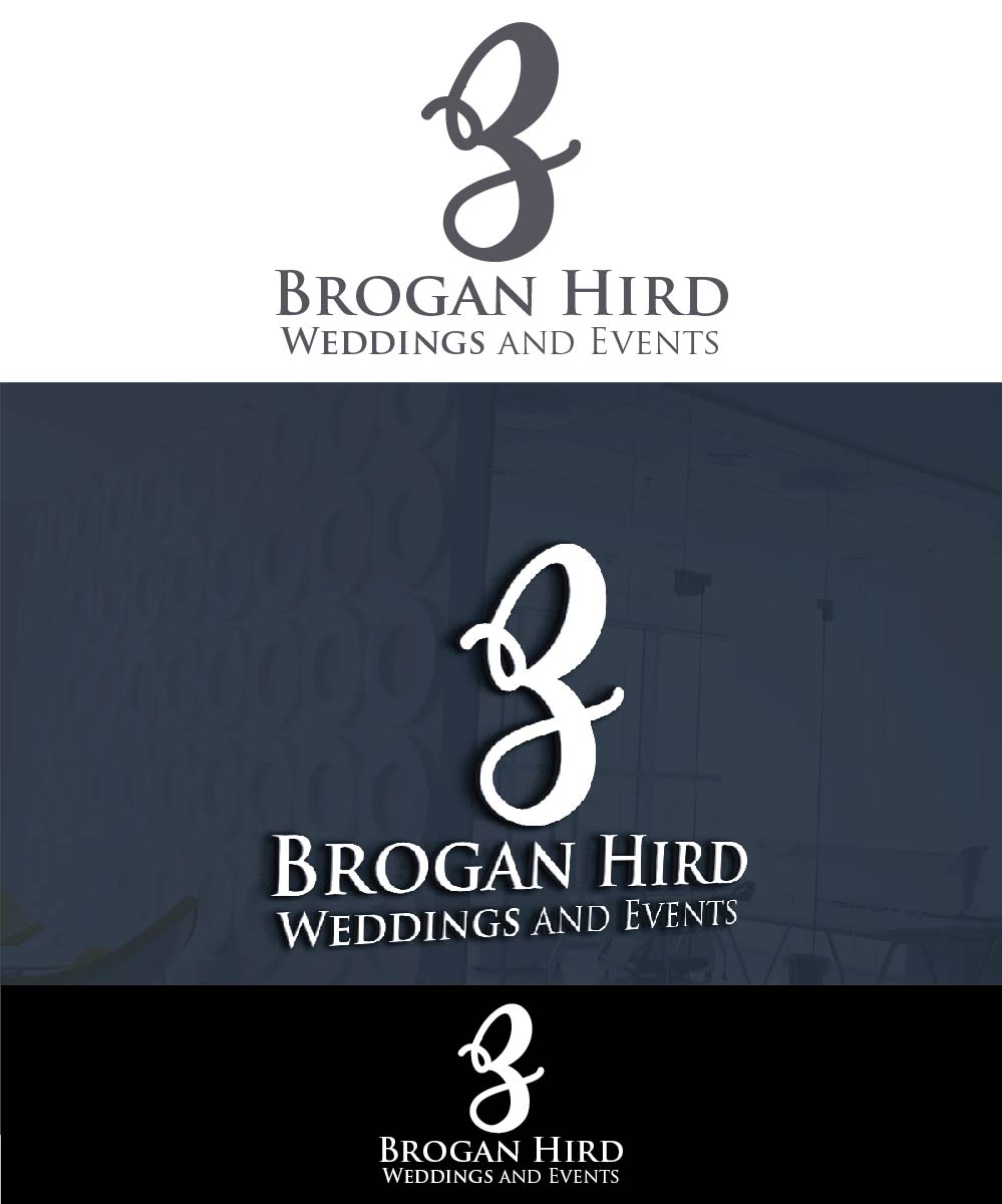 Logo Design by joliau for Brogan Hird Weddings and Events | Design #13559614