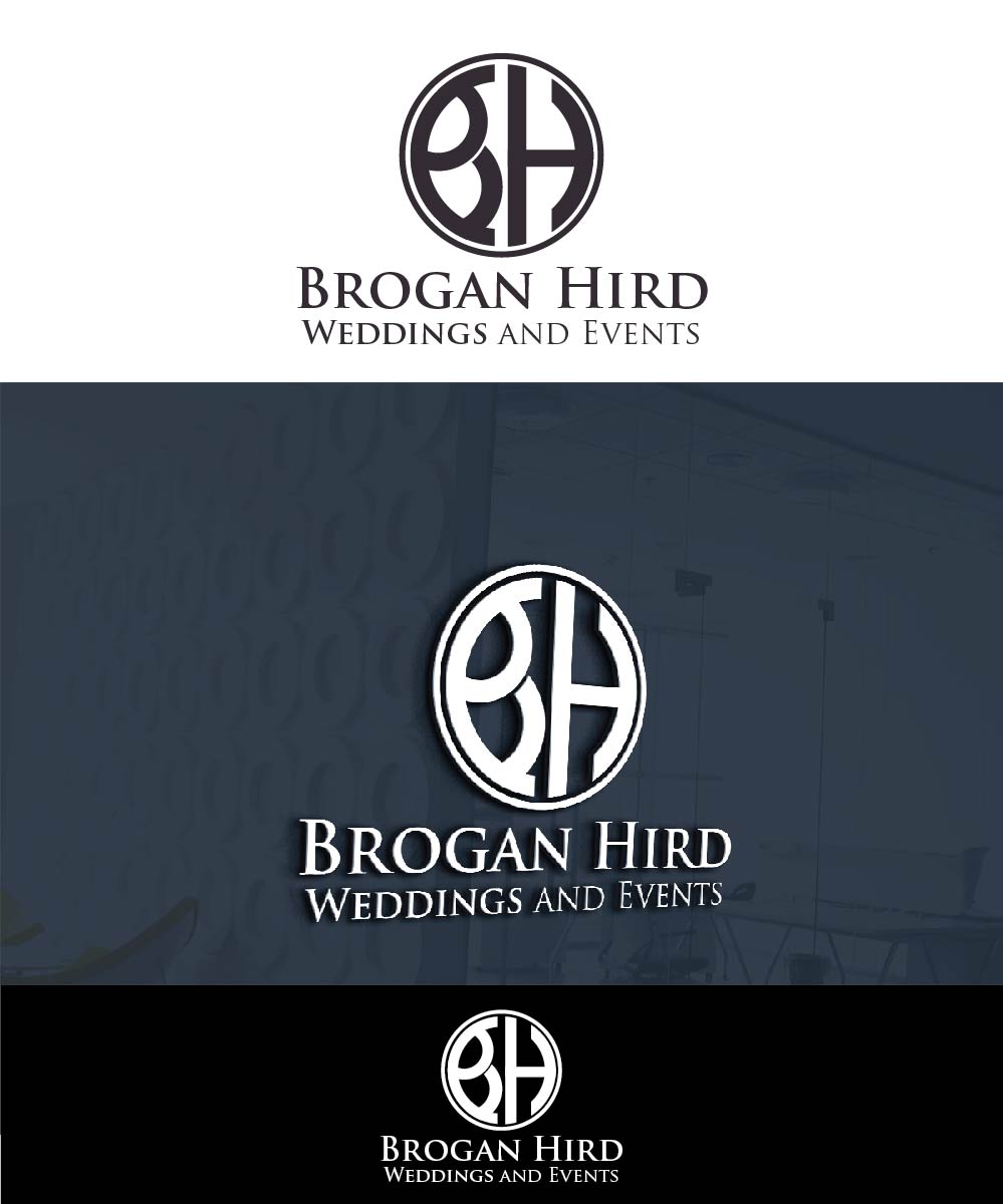 Logo Design by joliau for Brogan Hird Weddings and Events | Design #13559620