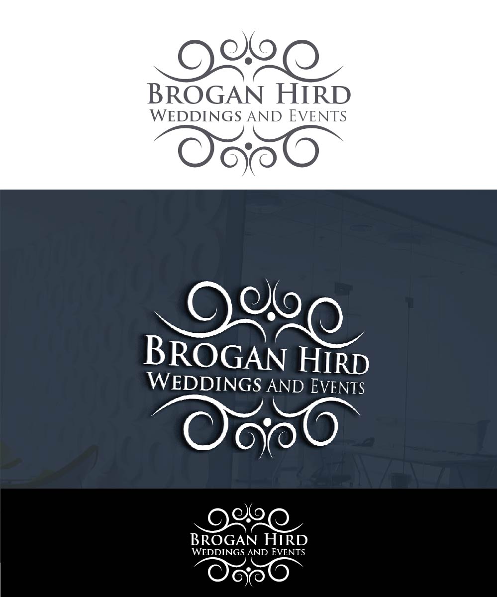 Logo Design by joliau for Brogan Hird Weddings and Events | Design #13559622