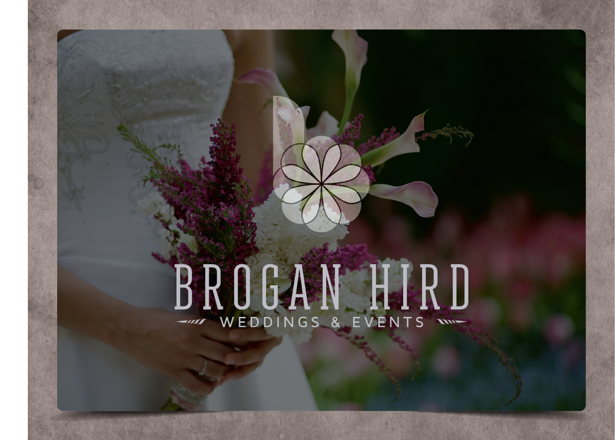 Logo Design by sD for Brogan Hird Weddings and Events | Design #13647731