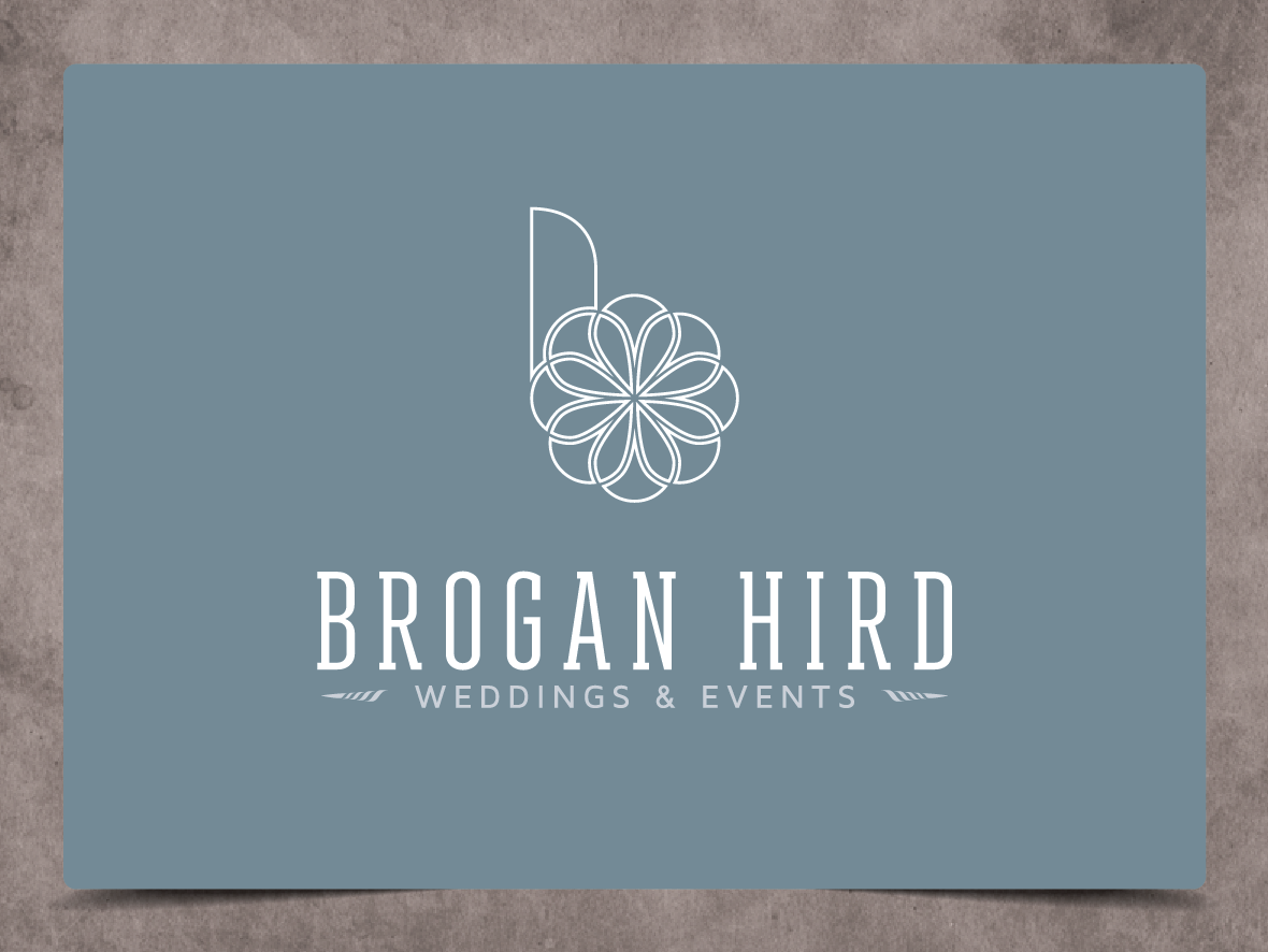 Logo Design by sD for Brogan Hird Weddings and Events | Design #13647732