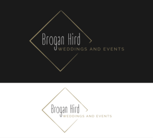 Logo Design by Riz' for Brogan Hird Weddings and Events | Design: #13552784