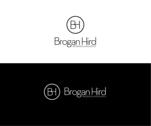 Logo Design by bluejet for Brogan Hird Weddings and Events | Design: #13564882