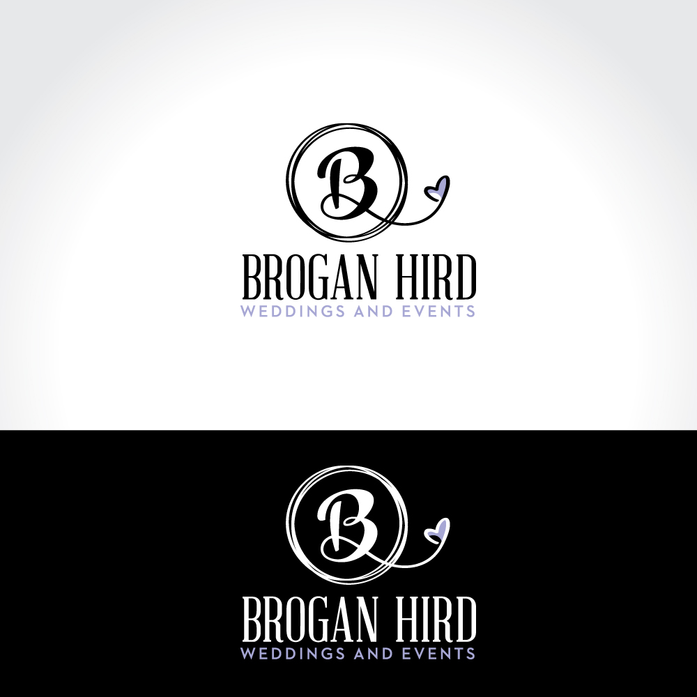 Design de Logo par Sujit Banerjee pour Brogan Hird Weddings and Events | Design #13571721