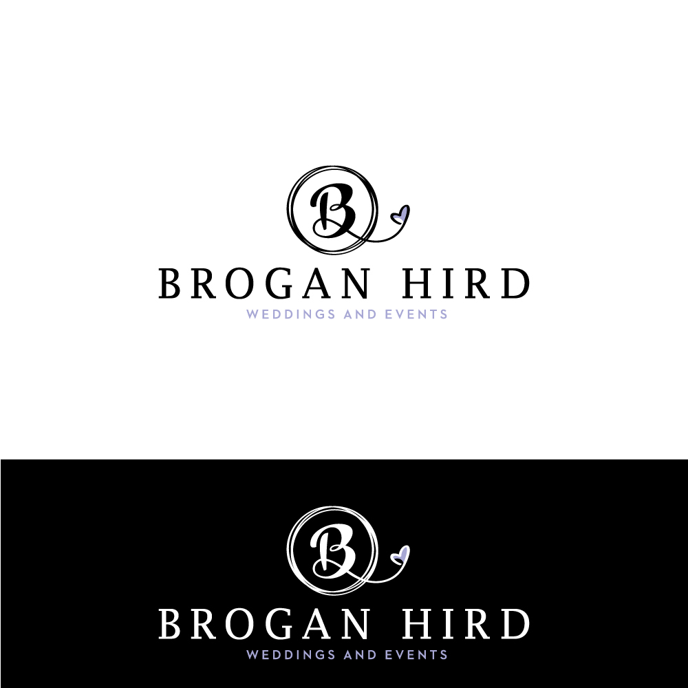 Design de Logo par Sujit Banerjee pour Brogan Hird Weddings and Events | Design #13580323