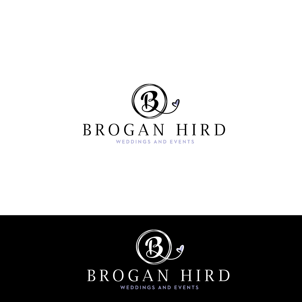 Diseño de Logo por Sujit Banerjee para Brogan Hird Weddings and Events | Diseño #13584238