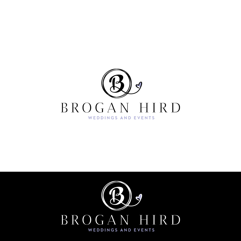 Design de Logo par Sujit Banerjee pour Brogan Hird Weddings and Events | Design #13584240