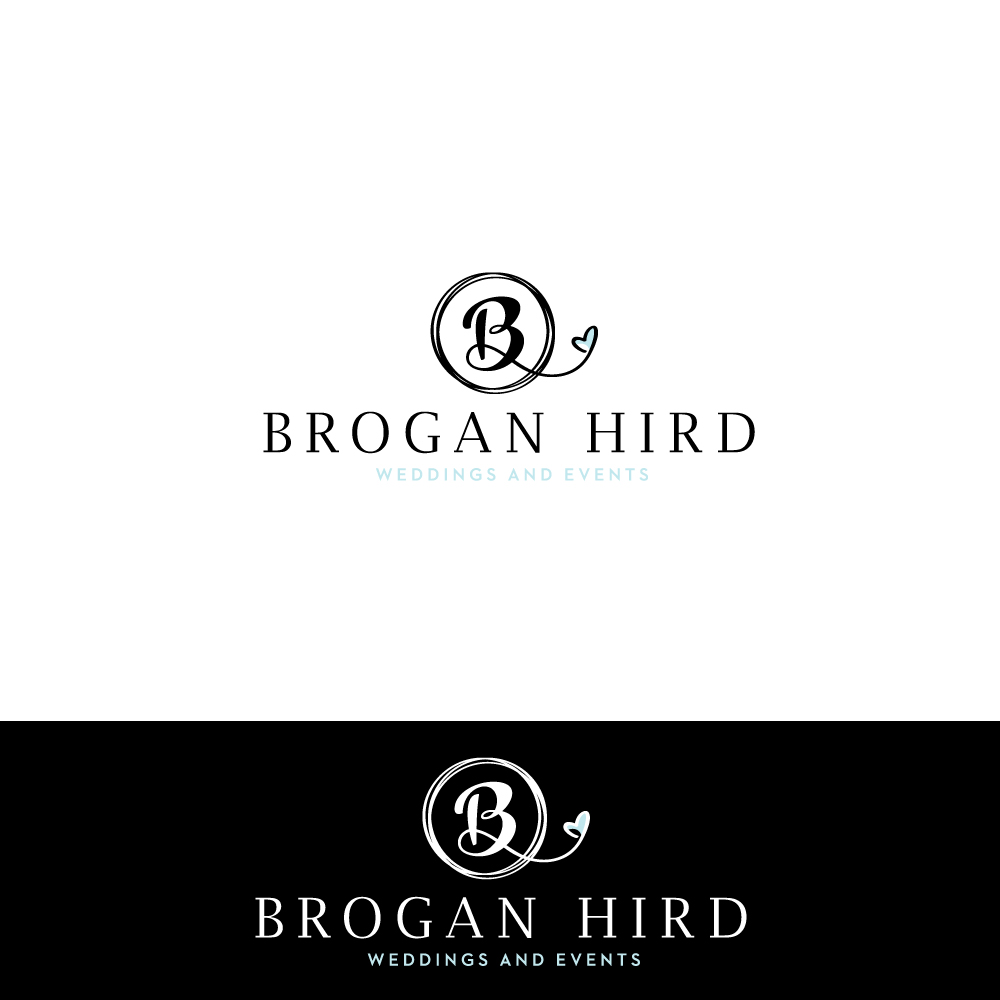 Logo-Design von Sujit Banerjee für Brogan Hird Weddings and Events | Design #13660435