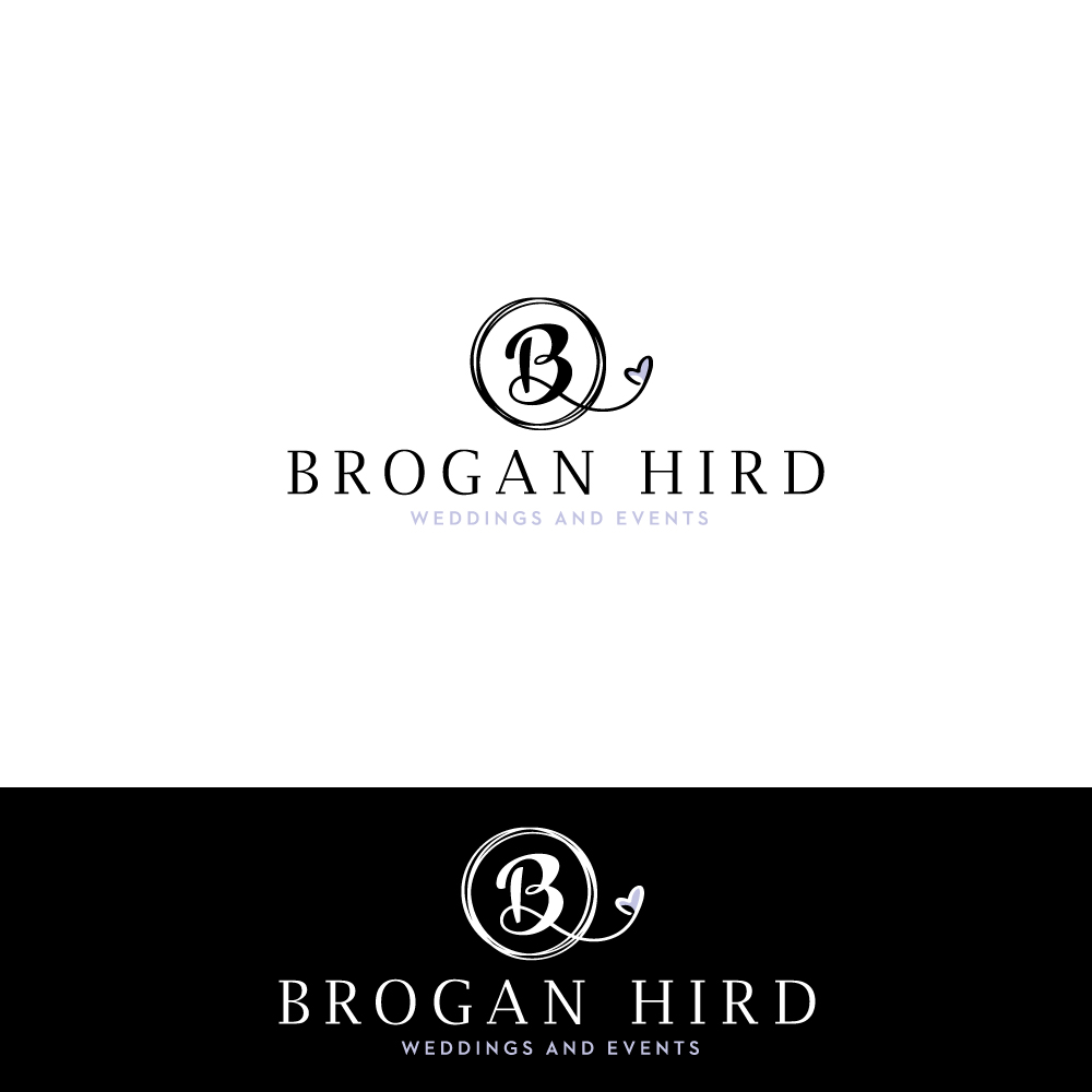 Design de Logo par Sujit Banerjee pour Brogan Hird Weddings and Events | Design #13660438