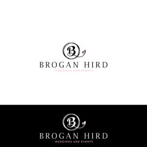 Logo-Design von Sujit Banerjee für Brogan Hird Weddings and Events | Design #13720402