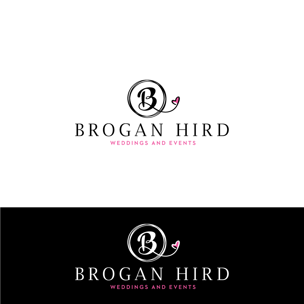 Logo-Design von Sujit Banerjee für Brogan Hird Weddings and Events | Design #13731801