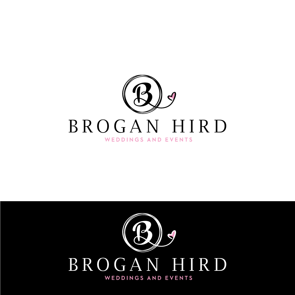 Design de Logo par Sujit Banerjee pour Brogan Hird Weddings and Events | Design #13731802