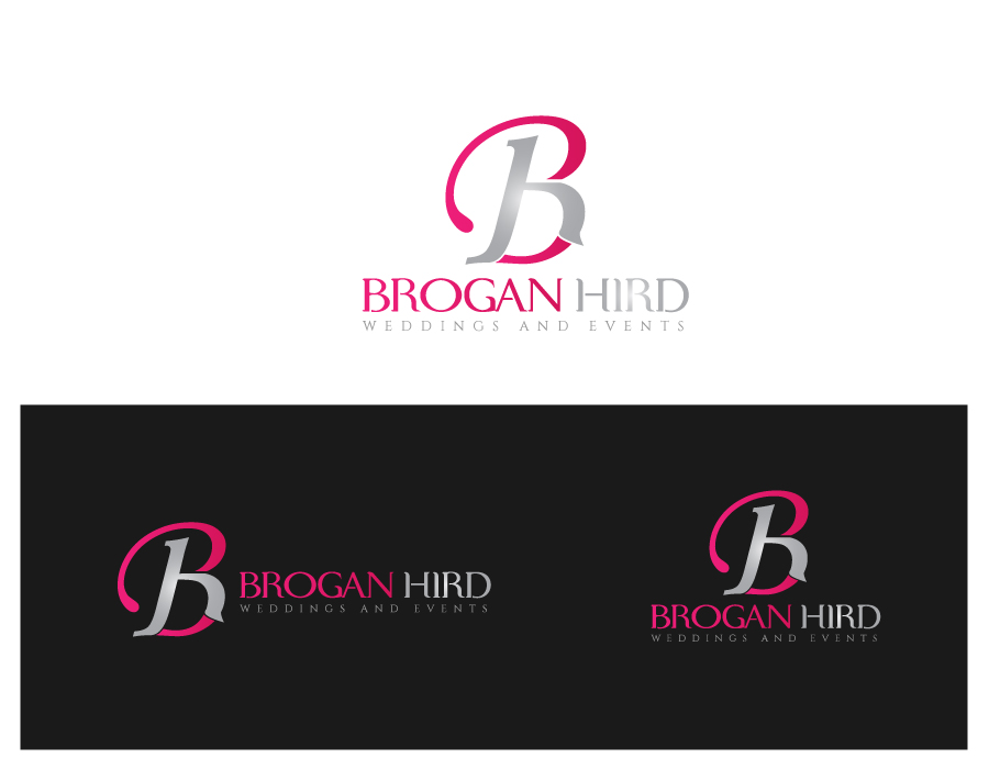 Logo Design by amboge for Brogan Hird Weddings and Events | Design #13562054