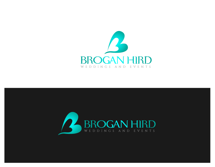 Logo Design by amboge for Brogan Hird Weddings and Events | Design #13564223