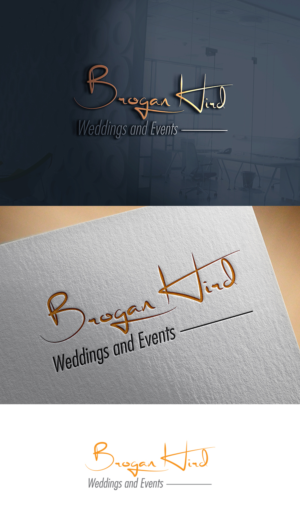 Logo Design by saeinpahore41504 for Brogan Hird Weddings and Events | Design: #13558307