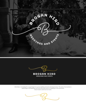Design de Logo par sarahlakhani258 pour Brogan Hird Weddings and Events | Design : #13560703