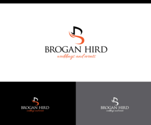Logo Design by webeezine for Brogan Hird Weddings and Events | Design: #13565026