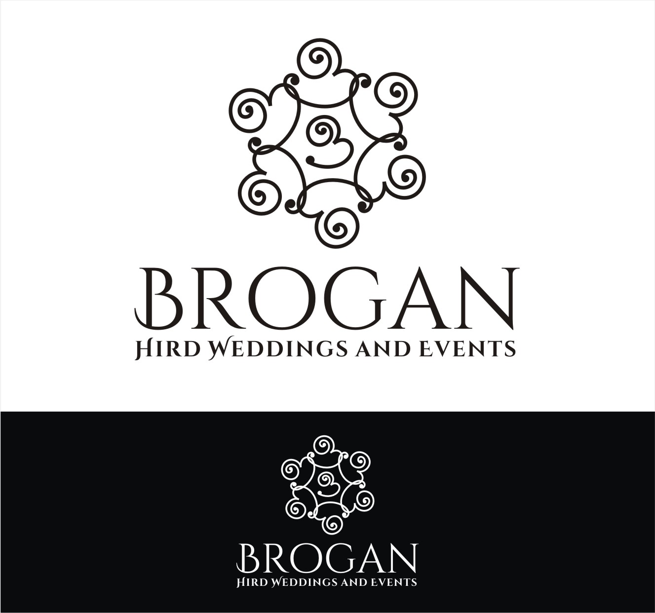 Logo-Design von Soul Light für Brogan Hird Weddings and Events | Design #13560941