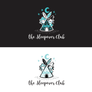 The Sleepover Club | Diseño de Logo por Frontino graphic studio