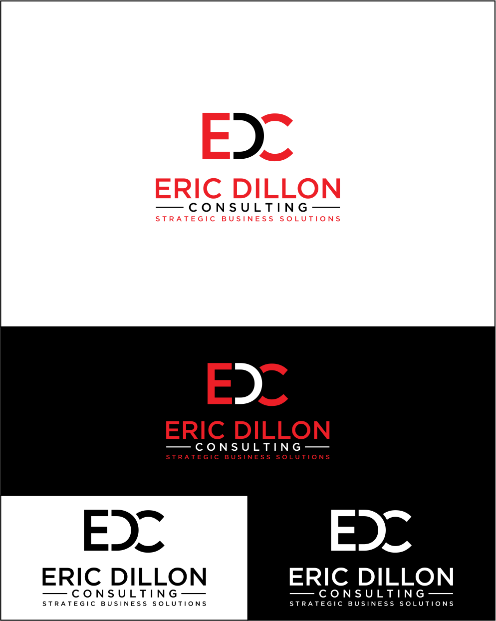 Logo Design by JM GRAPHICS for Eric Dillon Consulting | Design #13584505