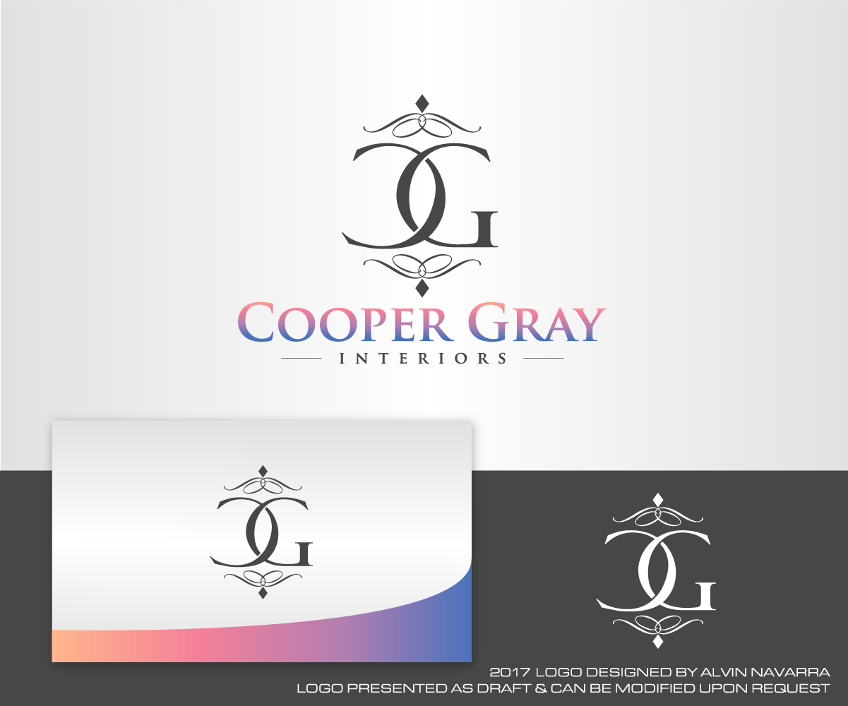 Diseño de Logo por alvinnavarra para Cooper Gray Interiors | Diseño #13550972