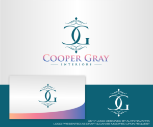 Logo Design by alvinnavarra for Cooper Gray Interiors | Design: #13550977
