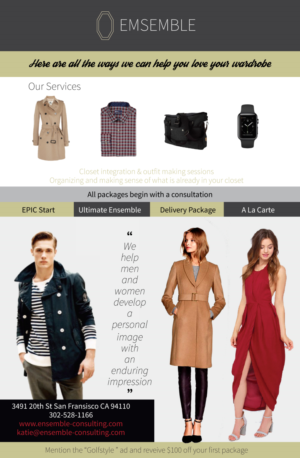 Design Publicitaire par betablocker pour Ensemble Consulting | Design #13587048
